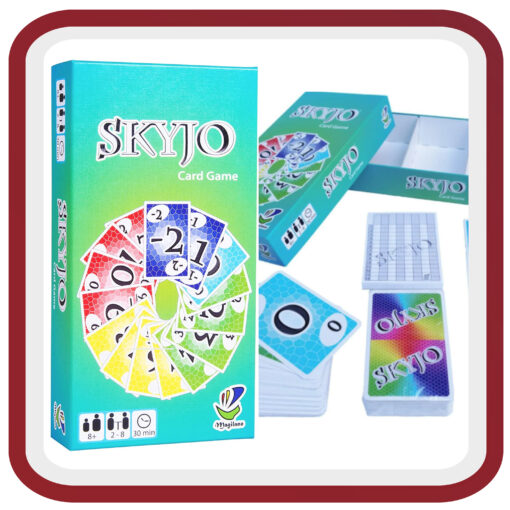 Skyjo Das unterhaltsame Kartenspiel für Jung und alt für 2 bis 8 Spieler