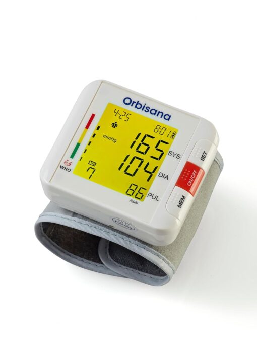 Blutdruckmessgerät BDH 355 für Handgelenk von Obrisana für Blutdruck und Pulsmessung – Bild 2