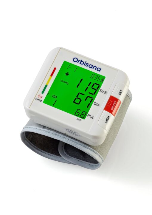 Blutdruckmessgerät BDH 355 für Handgelenk von Obrisana für Blutdruck und Pulsmessung – Bild 3