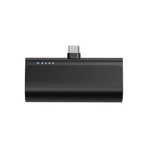 Power Bank 5000 mAh für Samsung eingebautem Stecker Typ C 2,1A W0556 schwarz – Bild 4