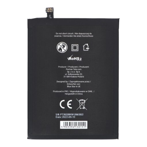 AKKU für Xiaomi Redmi Note 8 / Note 8T / Redmi 7 (BN46) 4000 mAh Li-Ion Blue Star – Bild 3