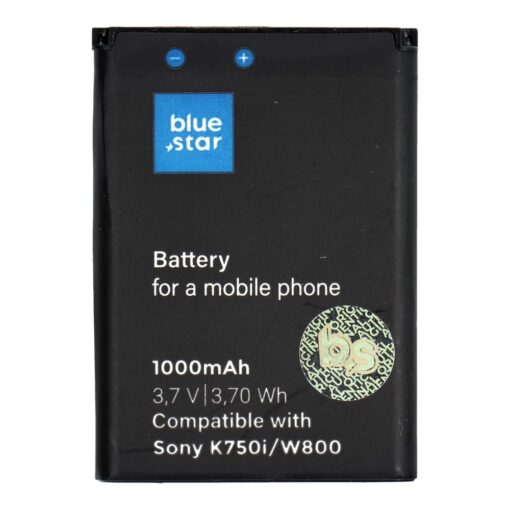 AKKU für Sony Ericsson K750i/W800/W550i/Z300 1000m/Ah Li-Ion (BS) PREMIUM LINE
