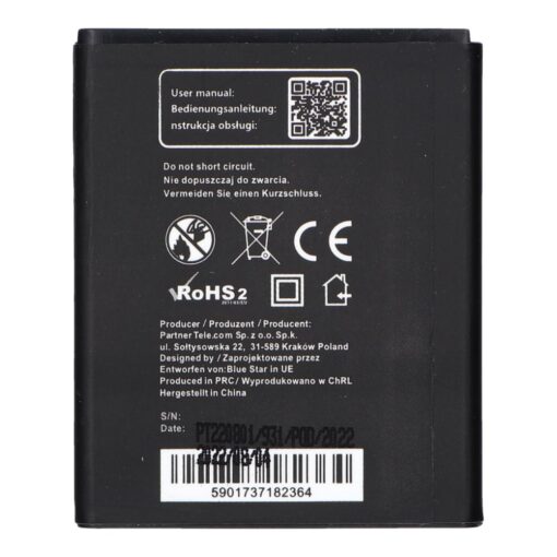 AKKU für Samsung Wave 533 (S5330)/ Wave 723/(S7230)/ Galaxy Mini (S5570) 1000m/Ah Li-Ion BLUE STAR – Bild 3