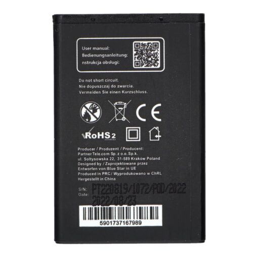 AKKU für Samsung S5610/S5611/L700/S3650 Corby/S5620/B34110 Delphi/S5260 Star II 1000m/Ah Li-Ion BS Premium – Bild 3