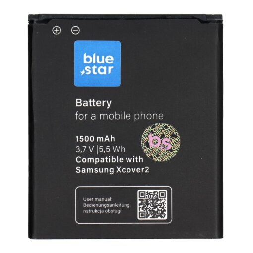 AKKU für Samsung Galaxy Xcover 2 (S7710) 1500 mAh Li-Ion Blue Star