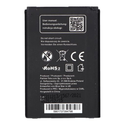 AKKU für LG K3/K4 1700 mAh Li-Ion Blue Star PREMIUM – Bild 3