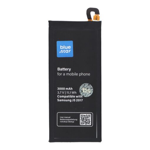 AKKU für Samsung Galaxy J5 2017/A5 2017 3000 mAh Li-Ion Blue Star PREMIUM