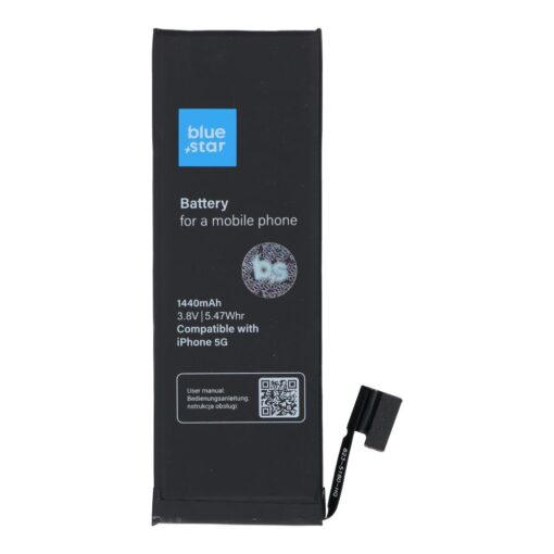 AKKU für iPhone 5 1440 mAh Blue Star HQ