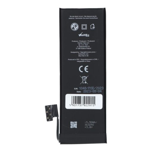AKKU für iPhone 5 1440 mAh Blue Star HQ – Bild 4