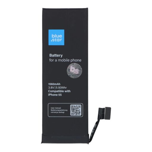 AKKU für iPhone 5S 1560 mAh Blue Star HQ