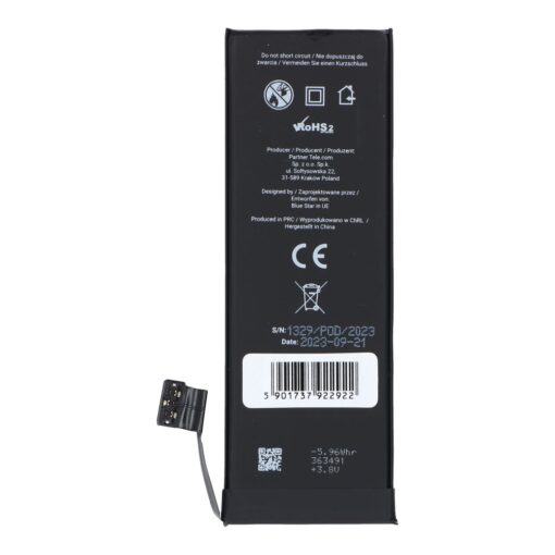 AKKU für iPhone 5S 1560 mAh Blue Star HQ – Bild 5