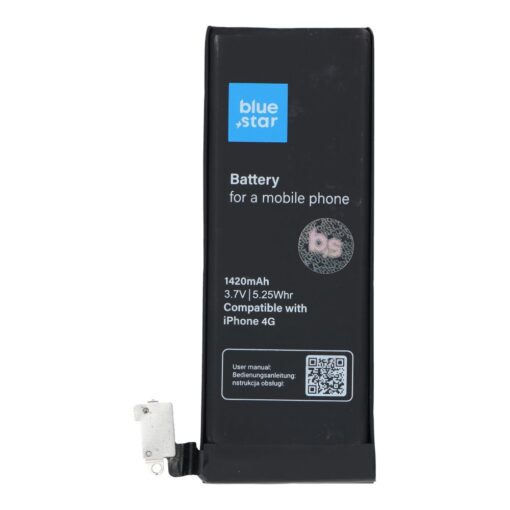 AKKU für iPhone 4 1420 mAh Blue Star HQ