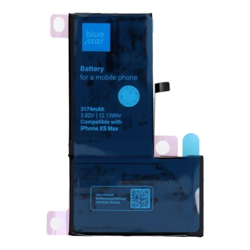 AKKU für Iphone XS Max 3174 mAh Blue Star HQ