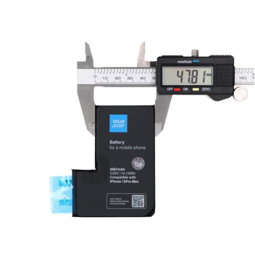 AKKU ohne BMS für Iphone 12 PRO MAX 3687 mAh Blue Star HQ – Bild 5