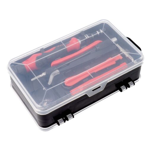 Präzisionsschraubendreher/Service-Schraubendreher-Satz, Bits 115in1 Metall rot – Bild 3