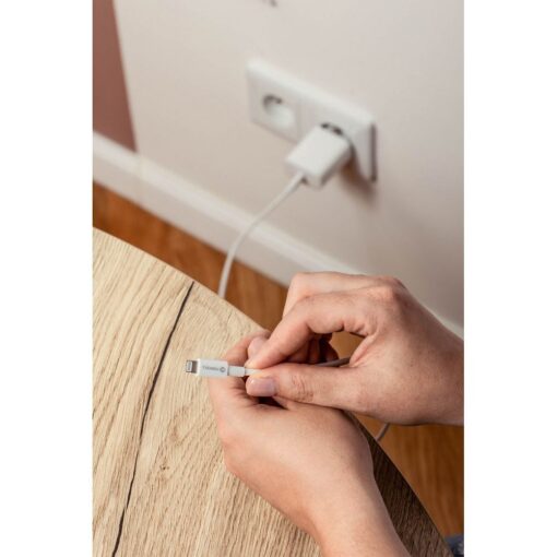FORCELL Kabel Typ C zu Lightning 8-polig MFi 3A/9V 30W (Max) C901 1m weiß – Bild 10