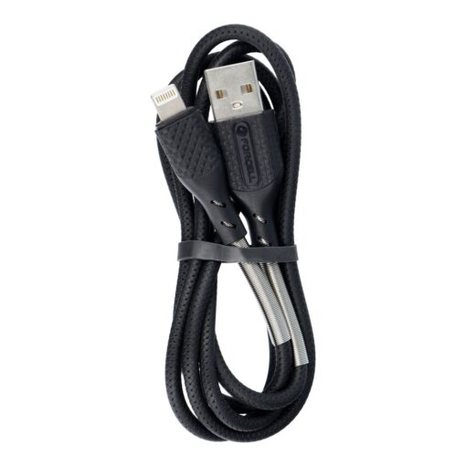 FORCELL F-ENERGY Carbon CB-01A cable USB A to Lightning 2,4A 12W 1 m black – Bild 8