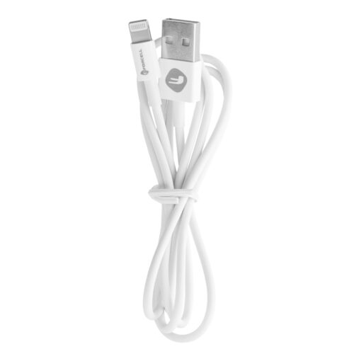 FORCELL USB A zu Lightning 8-pin 1A Kabel C316 TUBA weiß 1 Meter – Bild 4