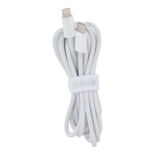 BLUEO Kabel Typ C auf Lightning QC4.0 60MB/S PD60W 2M weiß