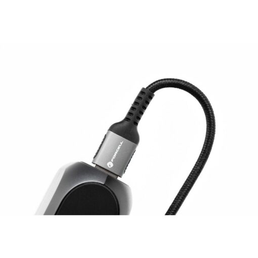 FORCELL F-ENERGY C257 cable USB A to Lightning 2,4A 12W Cafule 2 m black – Bild 8