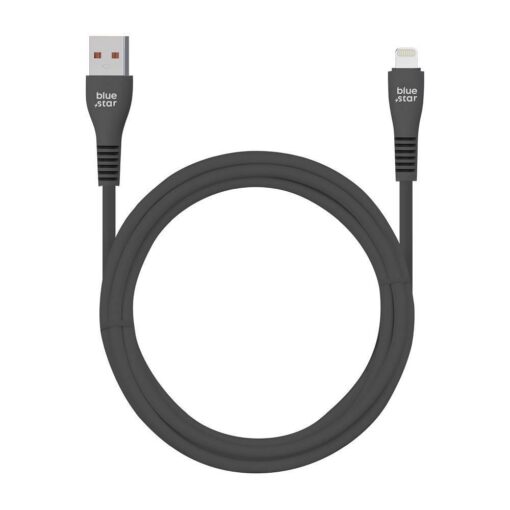 BLUE STAR cable USB A to Lightning 2A 12W DC99I 1 m black – Bild 3