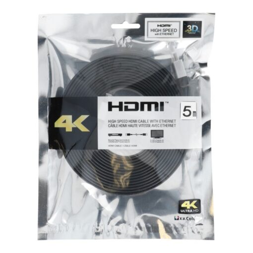 Kabel HDMI - HDMI High Speed HDMI Cable mit Ethernet wer. 2.0 Länge 5m BLISTER – Bild 4