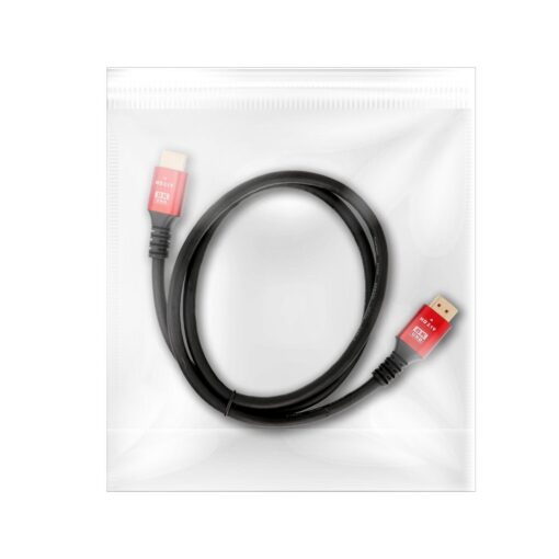 Cable HDMI 2.1 8K 60Hz / 4K 120Hz – Ultra High Speed, HDR, eARC, VRR, 48Gbps 1 m black – Bild 6