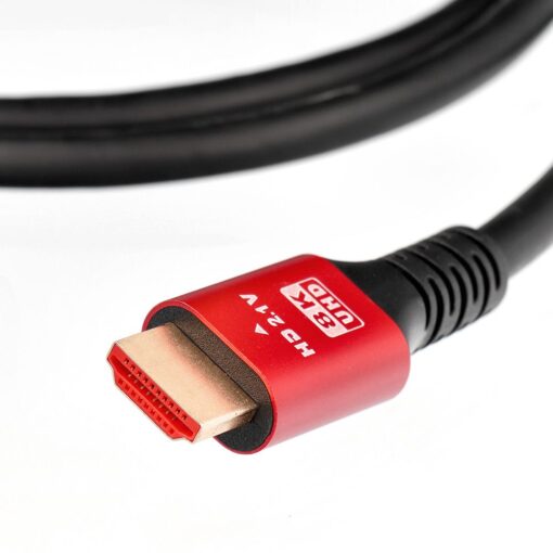 Cable HDMI 2.1 Cable 8K 60Hz / 4K 120Hz – Ultra High Speed, HDR, eARC, VRR, 48Gbps 3 m black – Bild 4
