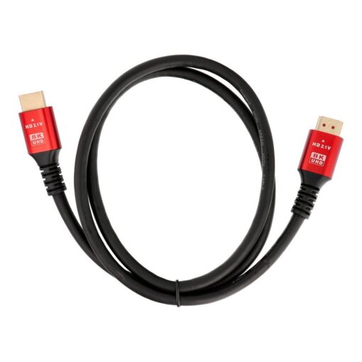 Cable HDMI 2.1 Cable 8K 60Hz / 4K 120Hz – Ultra High Speed, HDR, eARC, VRR, 48Gbps 5 m black – Bild 3