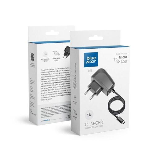 NETZ-Ladegerät micro USB UNIVERSAL 1A Blue Star LITE