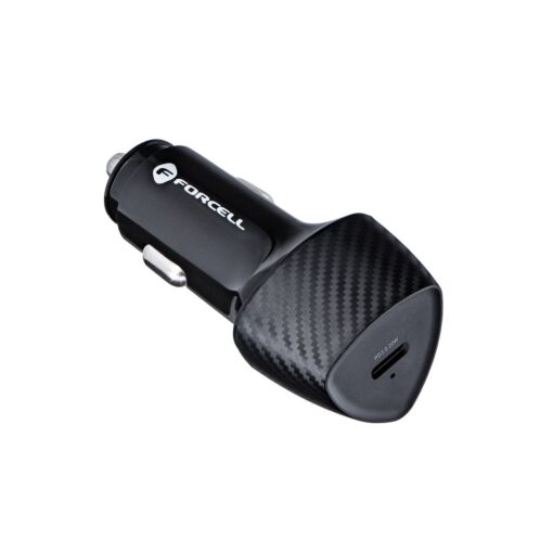 KFZ - Ladegerät FORCELL CARBON Typ C 3.0 PD20W CC50-1C schwarz (Total 20W) – Bild 11