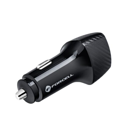 KFZ - Ladegerät FORCELL CARBON Typ C 3.0 PD20W CC50-1C schwarz (Total 20W) – Bild 12