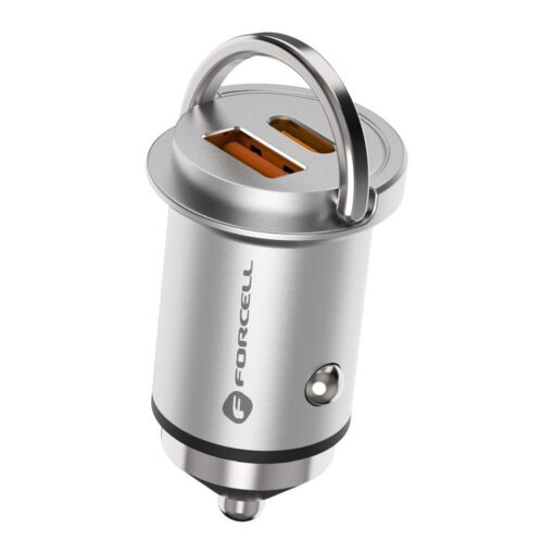 FORCELL F-ENERGY Mini-Autoladegerät Typ C PD20W + USB QC3.0 – Bild 3
