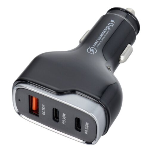 USB QC 3.0 18W + 2x Typ C PD 100W+30W Autoladegerät CC53-2C1A (insgesamt 138W)