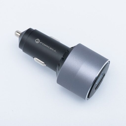 FORCELL F-ENERGY Alu Autoladegerät 2 x Typ C + USB A PD QC4.0 SFC2.0 3A 85W grau – Bild 9