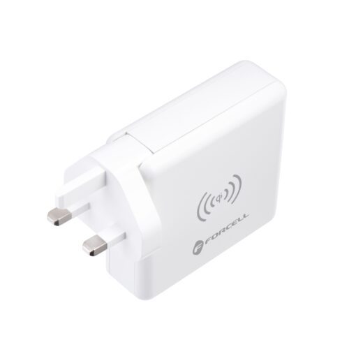 Forcell F-Energy Multifunktionsladegerät 4in1 15W mit USB/USB typ C, Power Bankiem 8000mAh und kabelloses Laden – Bild 6