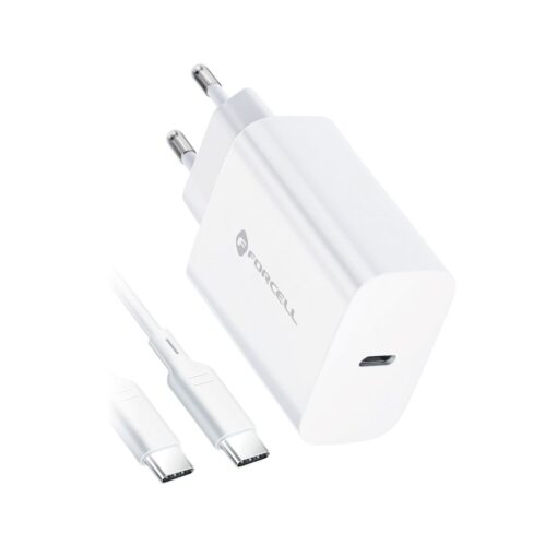 NETZ - Ladegerät Forcell mit USB Typ C Cabel - 3A 25W Anschluss mit PD und Quick Charge 4.0 Ladefunktion – Bild 7