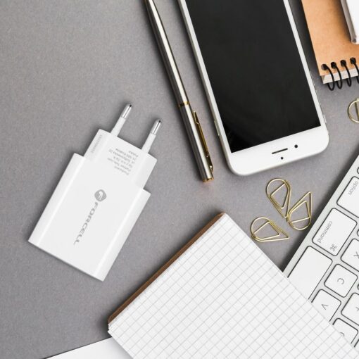 NETZ - Ladegerät Forcell mit USB Typ C - 3A 25W Anschluss mit PD und Quick Charge 4.0 Ladefunktion – Bild 6