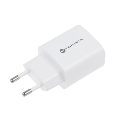 Forcell Netz-Ladegerät - 3A 30W mit zwei Anschlüssen: USB Typ C und USB A mit PD und QC 4.0 Aufladung – Bild 7