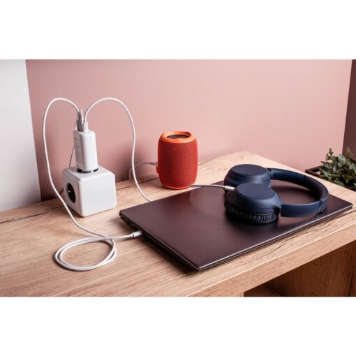 Forcell GaN 65W Netz-Ladegerät mit 2x USB Typ C und 1x USB A - 3A Anschlüsse mit PD und QC 4.0 Ladefunktion – Bild 9