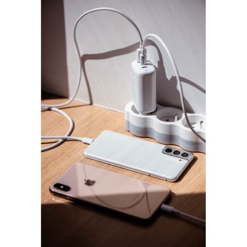 Forcell GaN 65W Netz-Ladegerät mit 2x USB Typ C und 1x USB A - 3A Anschlüsse mit PD und QC 4.0 Ladefunktion – Bild 11
