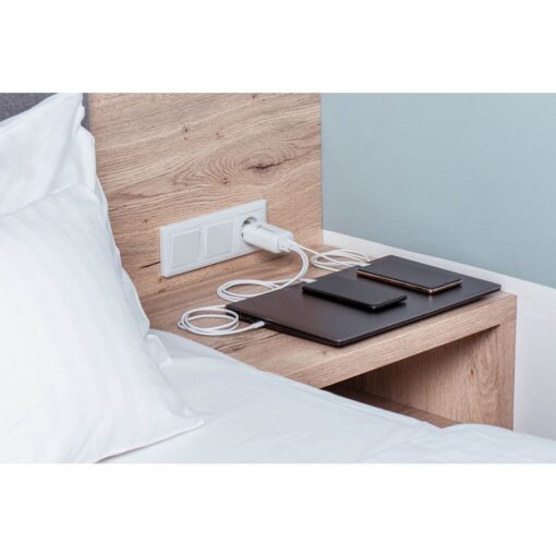 Forcell GaN 65W Netz-Ladegerät mit 2x USB Typ C und 1x USB A - 3A Anschlüsse mit PD und QC 4.0 Ladefunktion – Bild 13