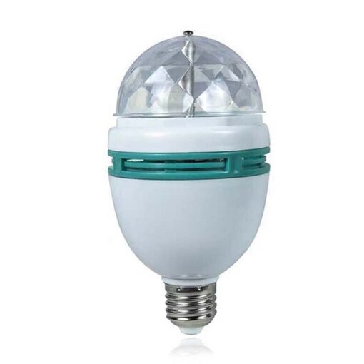 LED Disco Mini Party Rotierende Glühbirne E27 LBMPL – Bild 3