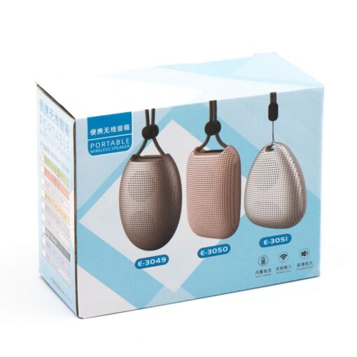 Wireless speaker E-3049 3W 500mah silver – Bild 7