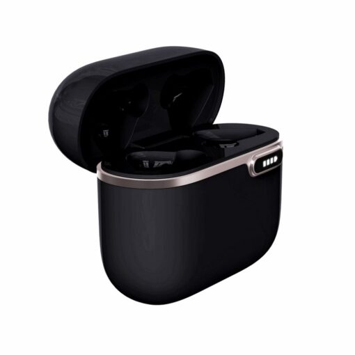 Kabellose / bluetoothfähige Stereo-Kopfhörer TWS ART AP-TW-B4B + Dockingstation mit Typ-C-Anschluss schwarz – Bild 6