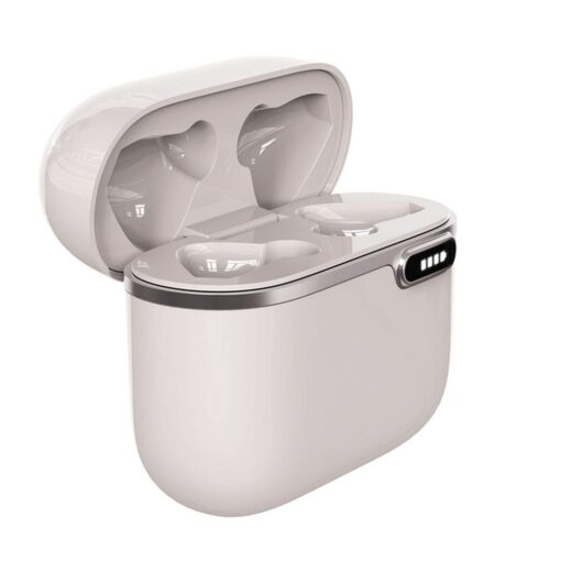 Kabellose / bluetooth Stereo Kopfhörer TWS ART AP-TW-B4W + Dockingstation mit Typ C Anschluss weiß – Bild 4