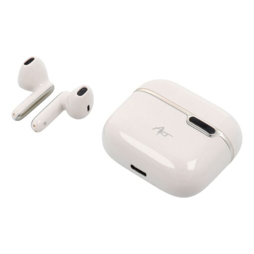 Kabellose / bluetooth Stereo Kopfhörer TWS ART AP-TW-B4W + Dockingstation mit Typ C Anschluss weiß – Bild 9