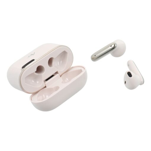Kabellose / bluetooth Stereo Kopfhörer TWS ART AP-TW-B4W + Dockingstation mit Typ C Anschluss weiß – Bild 10