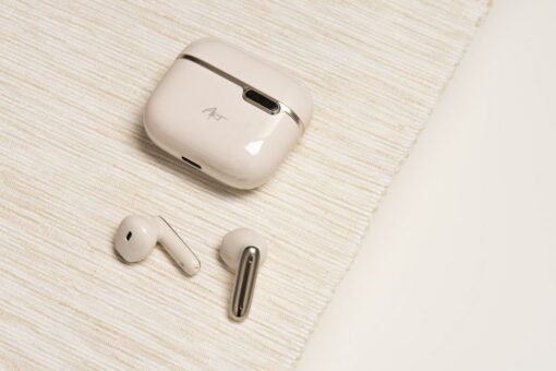 Kabellose / bluetooth Stereo Kopfhörer TWS ART AP-TW-B4W + Dockingstation mit Typ C Anschluss weiß – Bild 13
