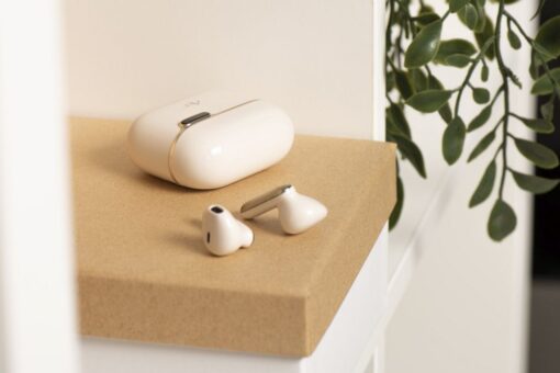 Kabellose / bluetooth Stereo Kopfhörer TWS ART AP-TW-B4W + Dockingstation mit Typ C Anschluss weiß – Bild 15
